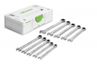 Festool 578117 Ring Ratchet Spanner Set SYS3 S 76-RRS-Set Fits SYS Rack