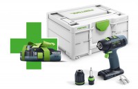 Festool 577563 Cordless Drill T 18+3 Basic + Battery PROMO