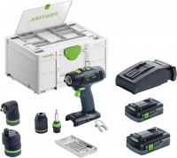 Festool 577610 Cordless Drill T 18+3 HPC 4,0 I-Set