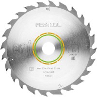 Festool 500647 Saw Blade WOOD STANDARD HW 230 dia x 2.5 kerf x 30 bore W24