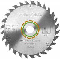 Festool 496302 Saw Blade WOOD UNIVERSAL HW 160 dia x 2.2 kerf x 20 bore W28