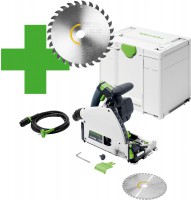 Festool 577849 Plunge-Cut Saw TS 60 K-Plus 240V Master Edition with Additional Blade