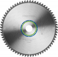 Festool 494607 Saw Blade ALUMINIUM / PLASTICS HW 260 dia x 2.4 kerf x 30 bore TF68