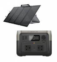 EcoFlow RIVER 2 Max Portable Power Station 512Wh with 220W Solar Panel