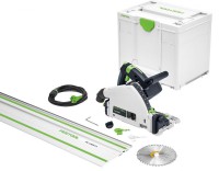 Festool 577012 Plunge-cut Saw TS 55 FEBQ-Plus-FS 240V with Guide Rail