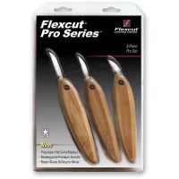 Flexcut 3 Piece Pro Series Knives - FP200