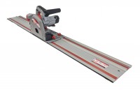 Holzmann TAS165-P1 165mm Portable Plunge Saw with1500mm Guide Rail 230v