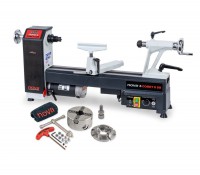 Nova Comet II DR Midi Lathe and PRO-TEK G3 Woodturning Scroll Chuck