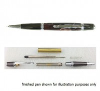 Charnwood Sierra Pen Kit (Chrome and Gunmetal) - PENSCGM