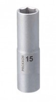 Proxxon 1/2\" Drive Deep Socket - 15mm - 23360