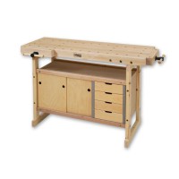 Sjobergs 1450 Nordic Plus Bench and 0042 Storage Module
