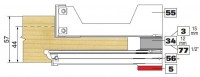 Trend Modular Window System DOOR TENON DISC 265X30 Tool Number 55