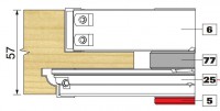 Trend Modular Window System SPACER 60X12.7X30 Tool Number 77