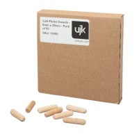 UJK Fluted Dowels - 6mm x 25mm - Pack of 50