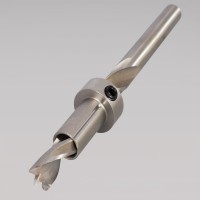 UJK M2 HSS 8mm Premium Brad Point Drill Bit and Guide Bush - 10072