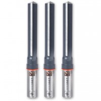 UJK Kitchen Fitters Straight Router Cutters 3pc - 62mm cut x 1/2\" shank - 720981